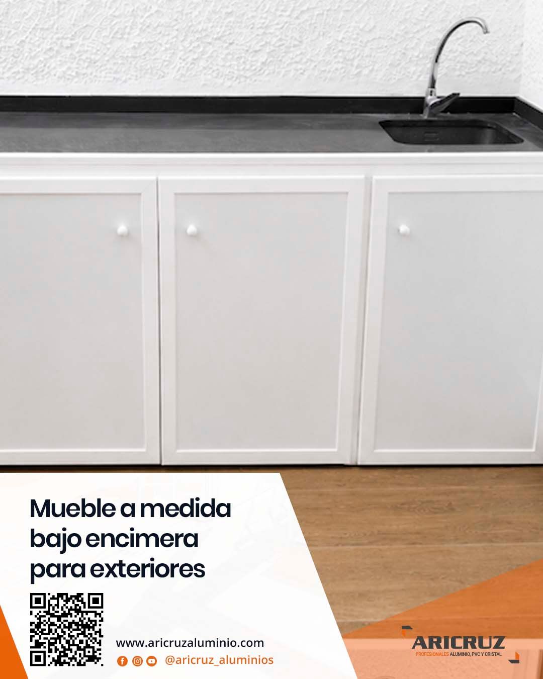 Diseño a medida para aprovechar cada espacio. 👉 Este mueble bajo encimera de aluminio, fabricado a medida y con elegante acabado en blanco, combina funcionalidad, resistencia y estética para disfrutar al máximo de los espacios exteriores. En Aricruz Aluminio hacemos realidad soluciones personalizadas adaptadas a cada proyecto.
📲 ¿Tienes una idea? Cuéntanosla en info@aricruzaluminio.com
.
#mueblesamedida #carpinteriametalica #elpuertodesantamaria
