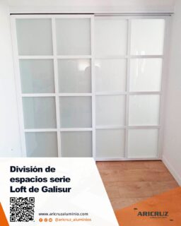 Elegancia, luz y una separación de espacios que encaja perfectamente con el ambiente. 👉 En este proyecto hemos instalado una división de espacios Serie Loft de Galisur, combinando estructura en color blanco con vidrio translúcido y una puerta corredera realizada a medida.
📩 ¿Tienes un proyecto en mente? En Aricruz estudiamos cada espacio para crear soluciones a medida.
.
📞 685 836 666
🌐 info@aricruzaluminio.com
.
#carpinteriadealuminio #aluminioenElPuertodeSantaMaria #cristaleria