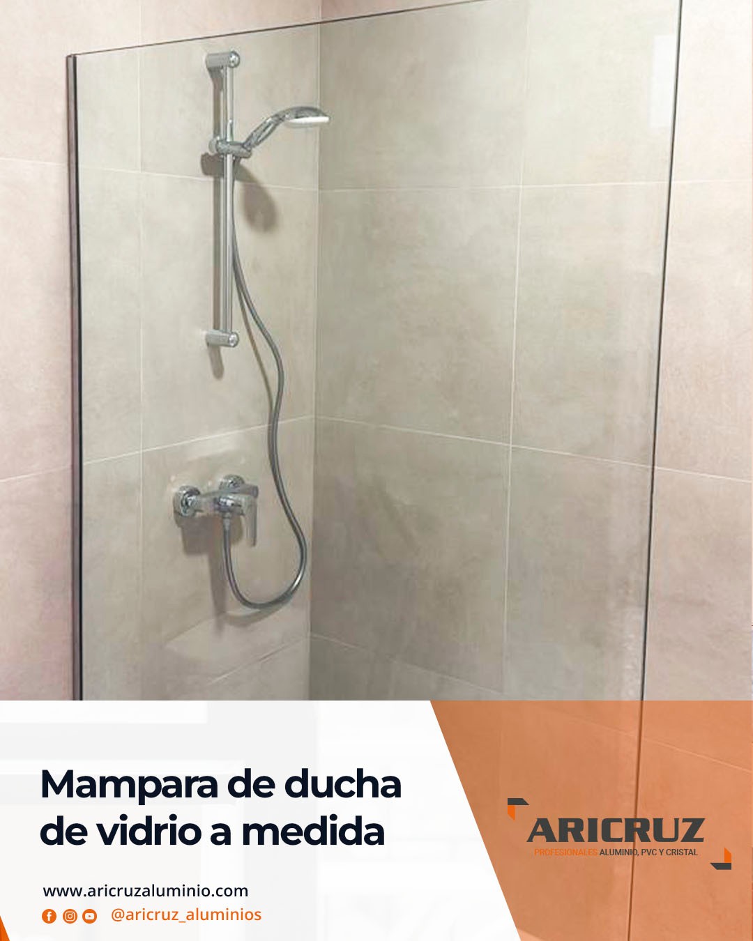 🚿 Todos nuestros clientes acaban siempre encantados de poner su mampara de ducha de vidrio a medida: es una opción segura, muy limpia, fácil de instalar y 100% personalizable. ¿Quieres actualizar tu ducha? ¡Escríbenos!
.
📞 685 836 666
🌐 info@aricruzaluminio.com
.
#elpuertodesantamaria #jerezdelafrontera #cristaleria