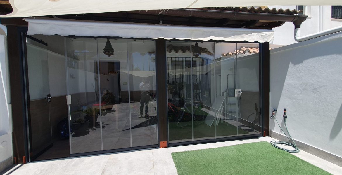 Cortinas de cristal en Jerez de la Frontera