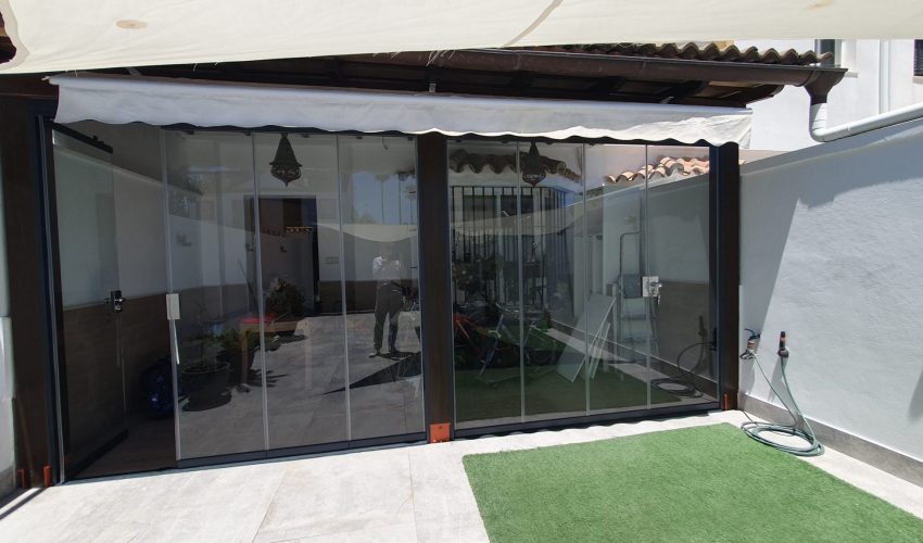 Cortinas de cristal en Jerez de la Frontera