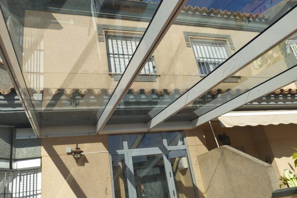 Techo de cristal en Jerez de la Frontera. Aricruz.