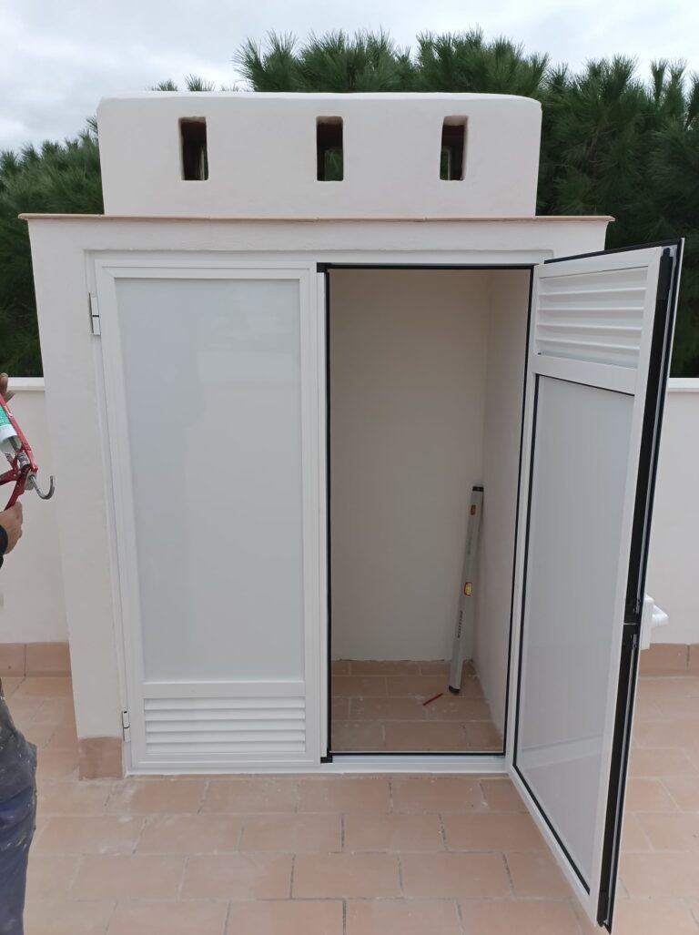 Muebles de Aluminio para Exterior. Aricruz Aluminio.