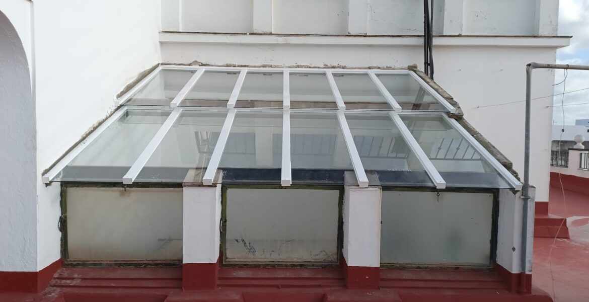 Techos de aluminio en El Puerto de Santa María a medida.