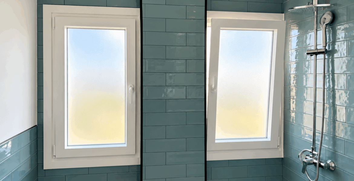 Ventanas de aluminio en El baño Cádiz